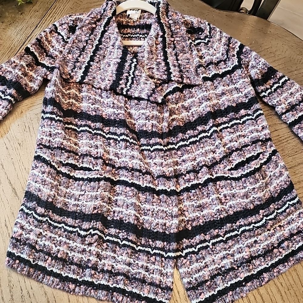 Maternity knit Cardigan Size S led Luxe